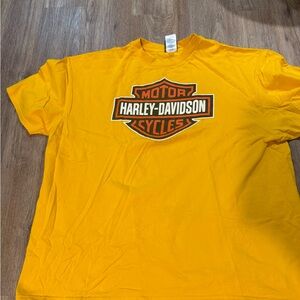 Harley-Davidson Bold Yellow Short Sleeve Tee